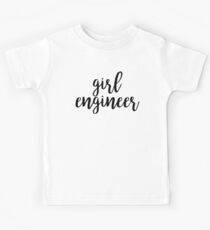 Girl engineer | Hashtag Feminism Kids Tee
