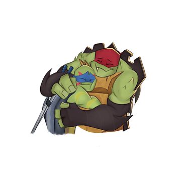 Pin en TMNT raph x leo kiss