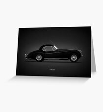 The 1954 XK120 Greeting Card