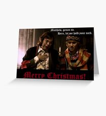 Herr Lipp, Christmas in Royston Vasey Greeting Card
