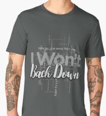 I Won't Back Down, Tom Petty, Word Cloud Design, Won't Back Down Men's Premium T-Shirt