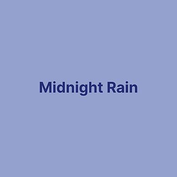 Midnight Rain Taylor Swift Sticker