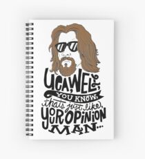 lebowski Spiral Notebook