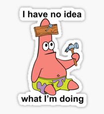 No Idea Patrick Sticker
