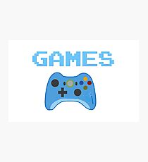 'Games' Photographic Print
