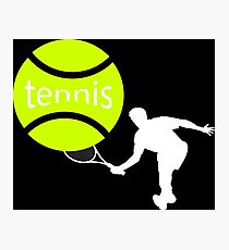 Tennisspieler Fotodruck