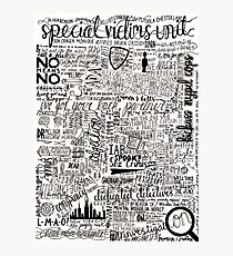 Law & Order - SVU Masterpiece Photographic Print