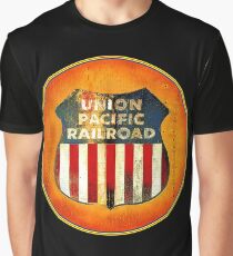 American Railroad Graphic T-Shirt