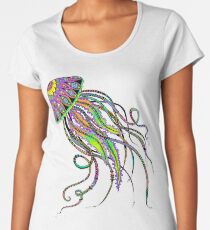 Electric Jellyfish Premium Scoop T-Shirt