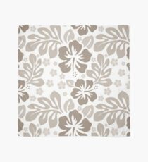 Sepia Floral Hawaiian Scarf