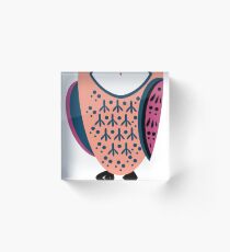 Cute owl Acrylic Block