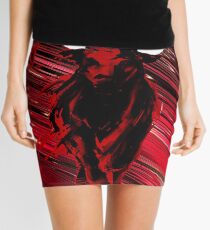 WILD RED BULLS Mini Skirt