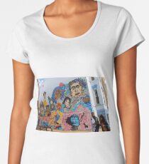 Mary Church Terrell Wandgemälde Premium Rundhals-Shirt