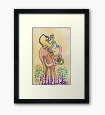 Having fun with my Buffalo Framed Print