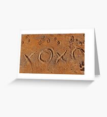 Love Letter From My Dog Greeting Card
