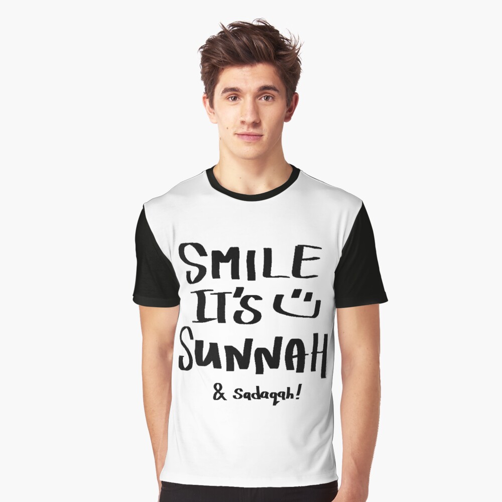 smile its sunnah t shirt