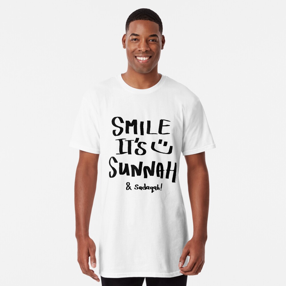 smile its sunnah t shirt