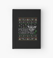 Cute Manx Kitten Christmas Cat Gift Gift For Christmas Cat Manx Kitten T-Shirt Sweater Hoodie Iphone Samsung Phone Case Coffee Mug Tablet Case Hardcover Journal