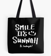 Lächeln, es ist Sunnah & Sadaqah II Tasche