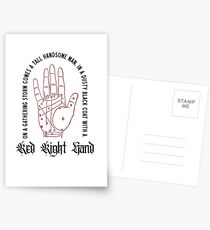 'Red Right Hand' t-shirt from the hit show Peaky Blinders. Postcards