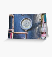 Gauges Greeting Card