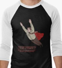 Bob Newby - Superhero Men's Baseball ¾ T-Shirt