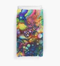 Post Mental Stains - Digital Painting Duvet Cover