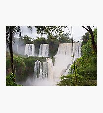 Spectacular Iguazu Falls - Puerto Iguazu, Argentina Photographic Print