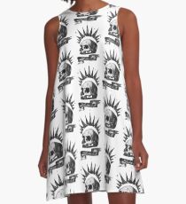 Chloe Price - Misfit Skull (Life is Strange) A-Line Dress