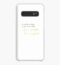 One Thing In Life Case/Skin for Samsung Galaxy