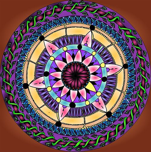 Circle Mandalas 35 (Style:15)