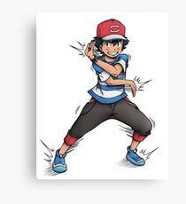 Alolan Ash Ketchum Canvas Print