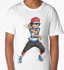 Alolan Ash Ketchum Long T-Shirt