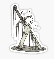 Sword. Sticker