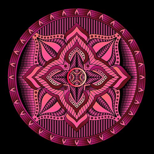 Circle Mandalas 132 (Style:14)