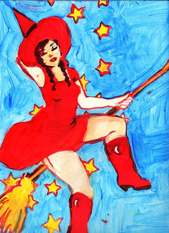 “Cowgirl Witch” by maxthedermott | Redbubble