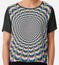 Psychedelischer Puls Chiffontop