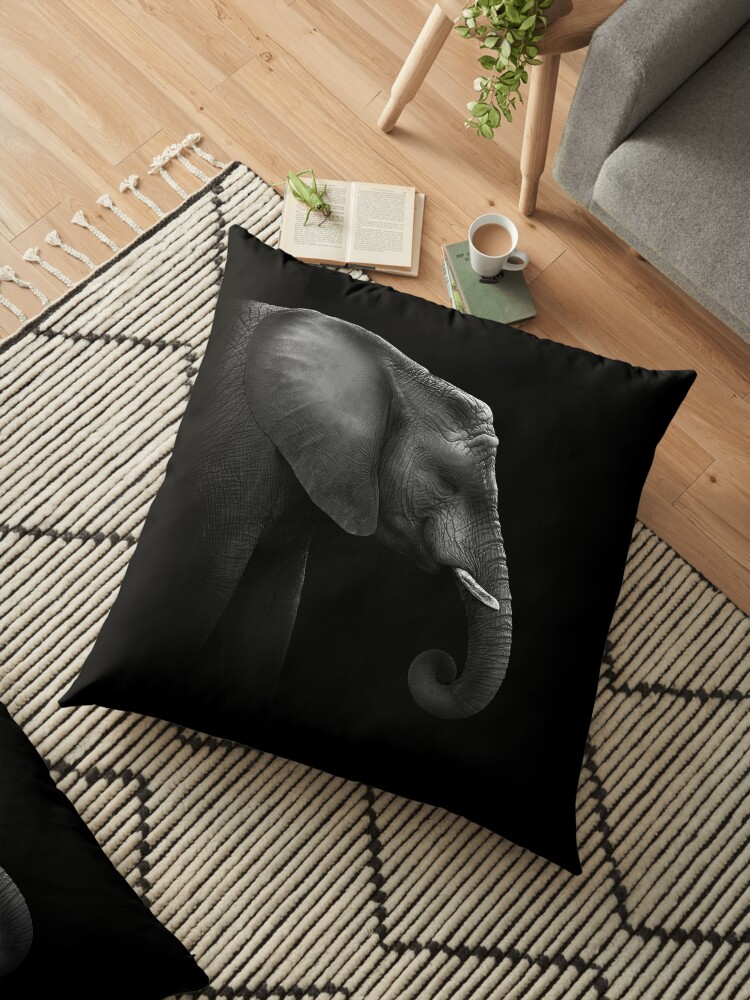 Peaceful Giant Floor Pillow By Durga Prema