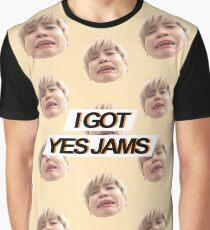 "I GOT YES JAMS" - Jimin - Spaced Design Graphic T-Shirt