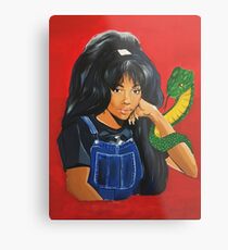 Sza Painting Metal Print