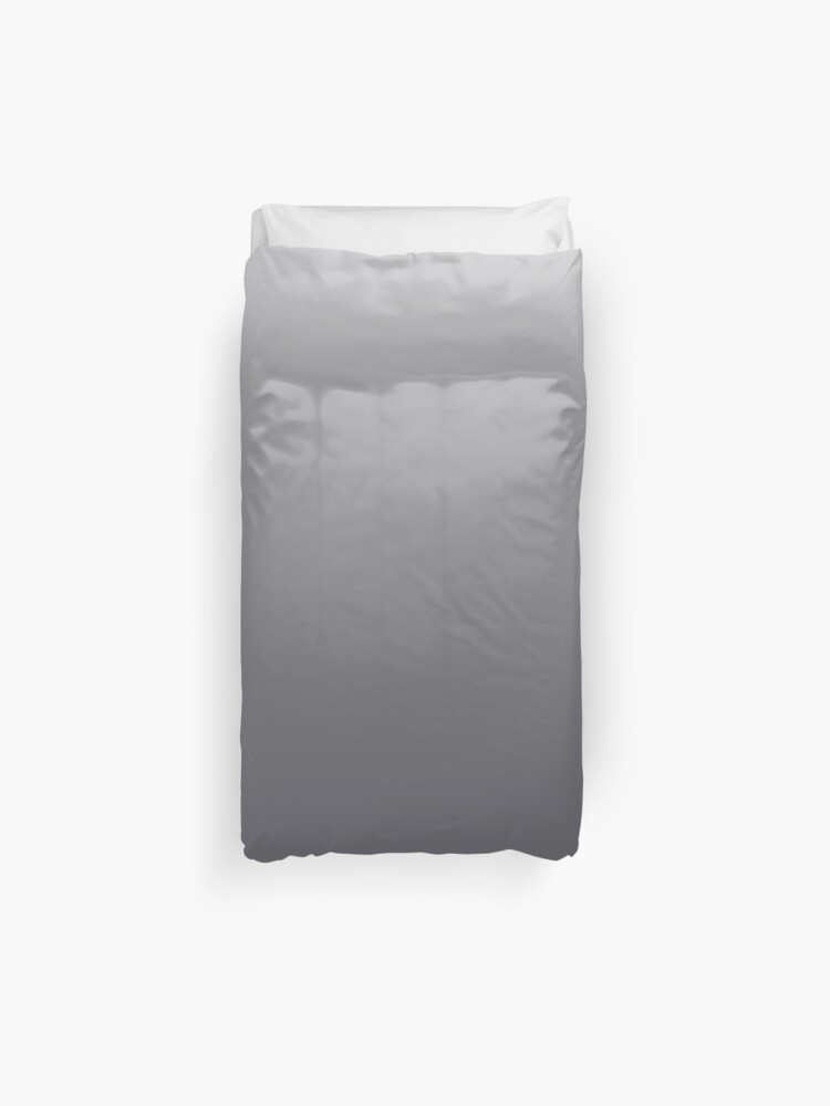 Dark Periscope Grey Ombre Duvet Cover By Coverinlove Redbubble