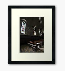 Interview Framed Print