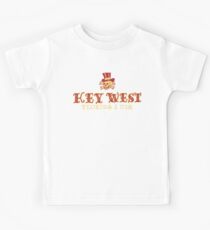 Key West Pirate Skull Kids T-Shirt