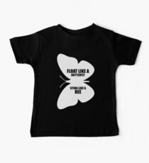 Float like a... "Mohammad Ali" Life Inspirational Quote Baby Tee
