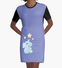 Vestido camiseta Estrellada estrellada noche