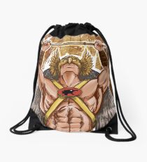 The Bird Man Drawstring Bag