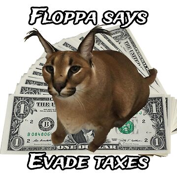 Big Floppa - Caracal meme cat / fat floppa / cursed floppa | Art Board Print