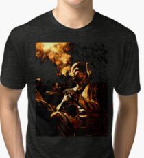 Camiseta de tejido mixto Dexter G.