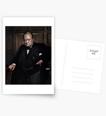 Winston Churchill 1941 by Yousuf Karsh Postcards