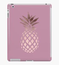 Elegant rose gold pineapple iPad Case/Skin